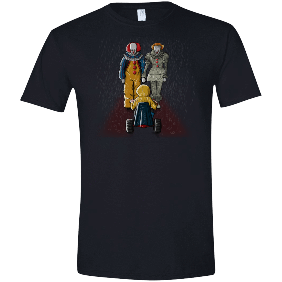 T-Shirts Black / S Come Float With Us Men's Semi-Fitted Softstyle