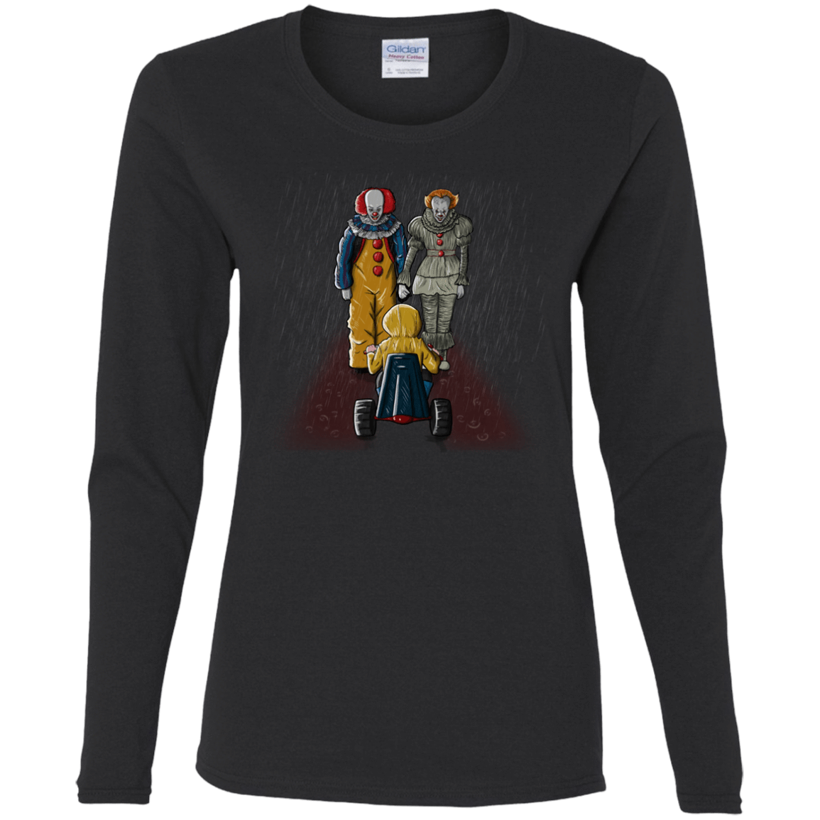 T-Shirts Black / S Come Float With Us Women's Long Sleeve T-Shirt