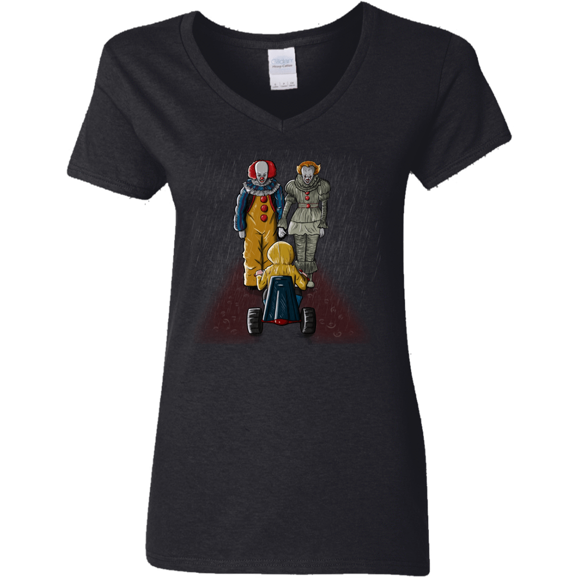 T-Shirts Black / S Come Float With Us Women's V-Neck T-Shirt