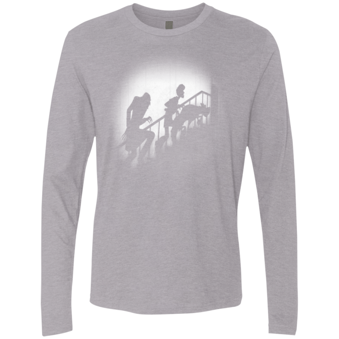 T-Shirts Heather Grey / Small Come on Scoob Men's Premium Long Sleeve
