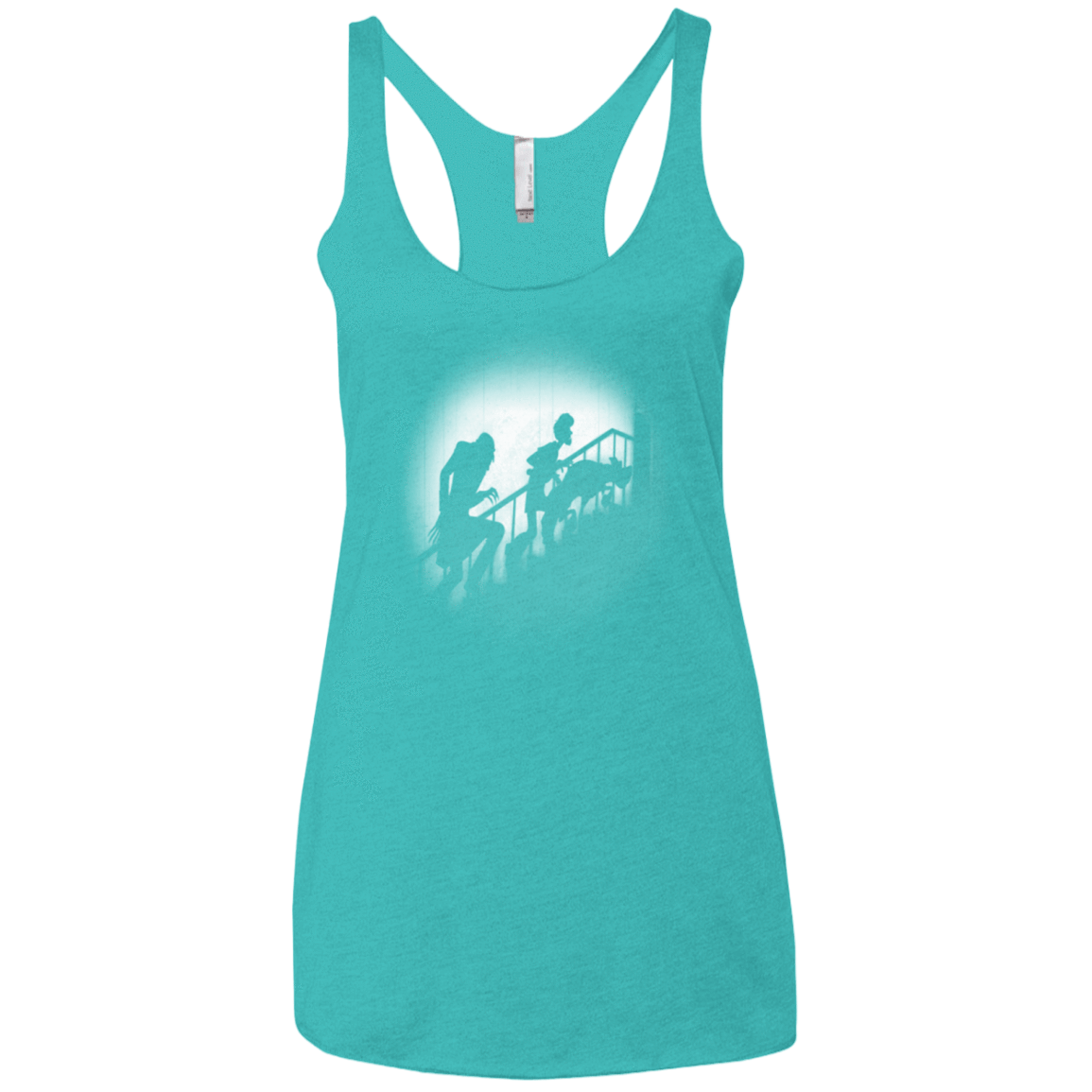 T-Shirts Tahiti Blue / X-Small Come on Scoob Women's Triblend Racerback Tank