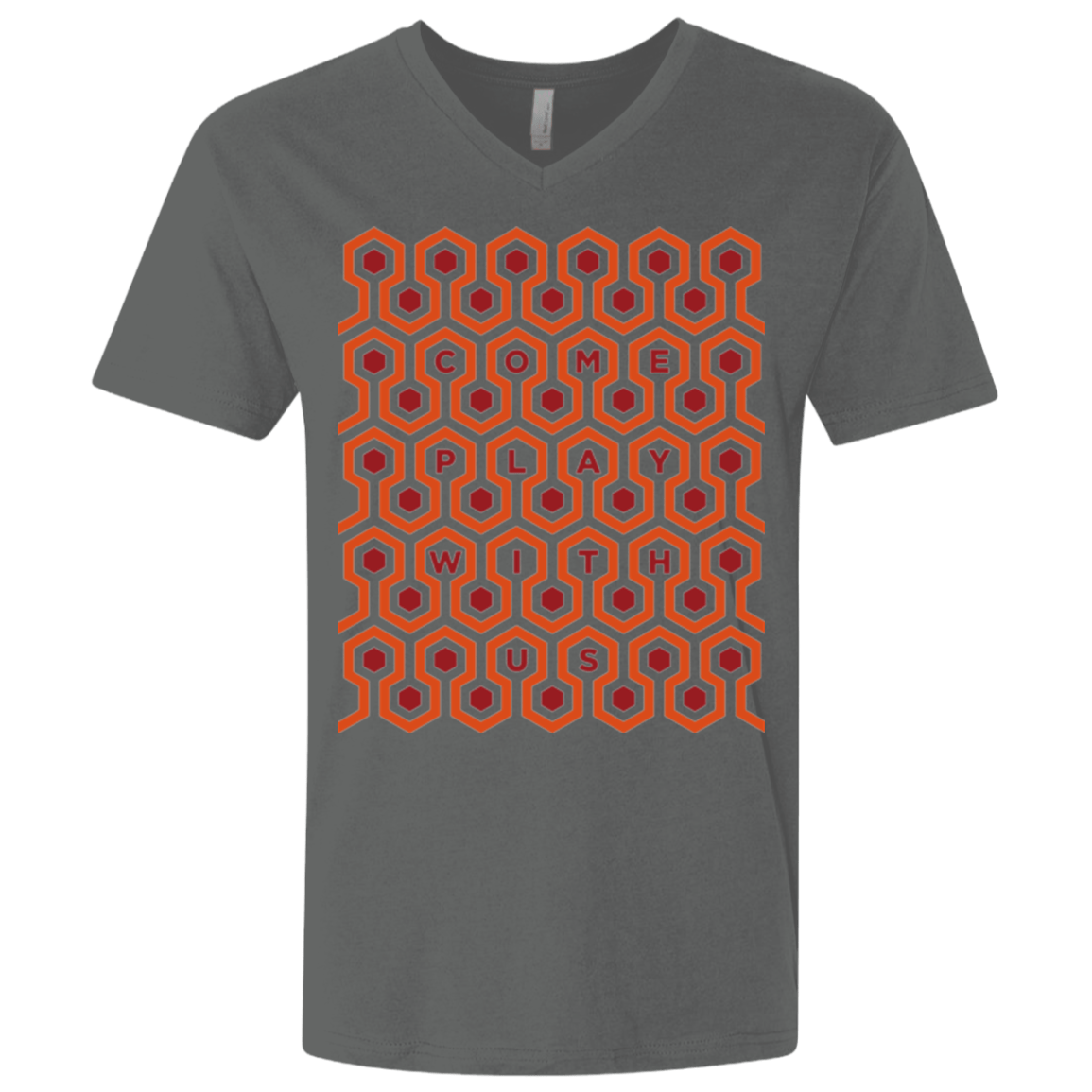 T-Shirts Heavy Metal / X-Small Come Play With Us Danny Men's Premium V-Neck