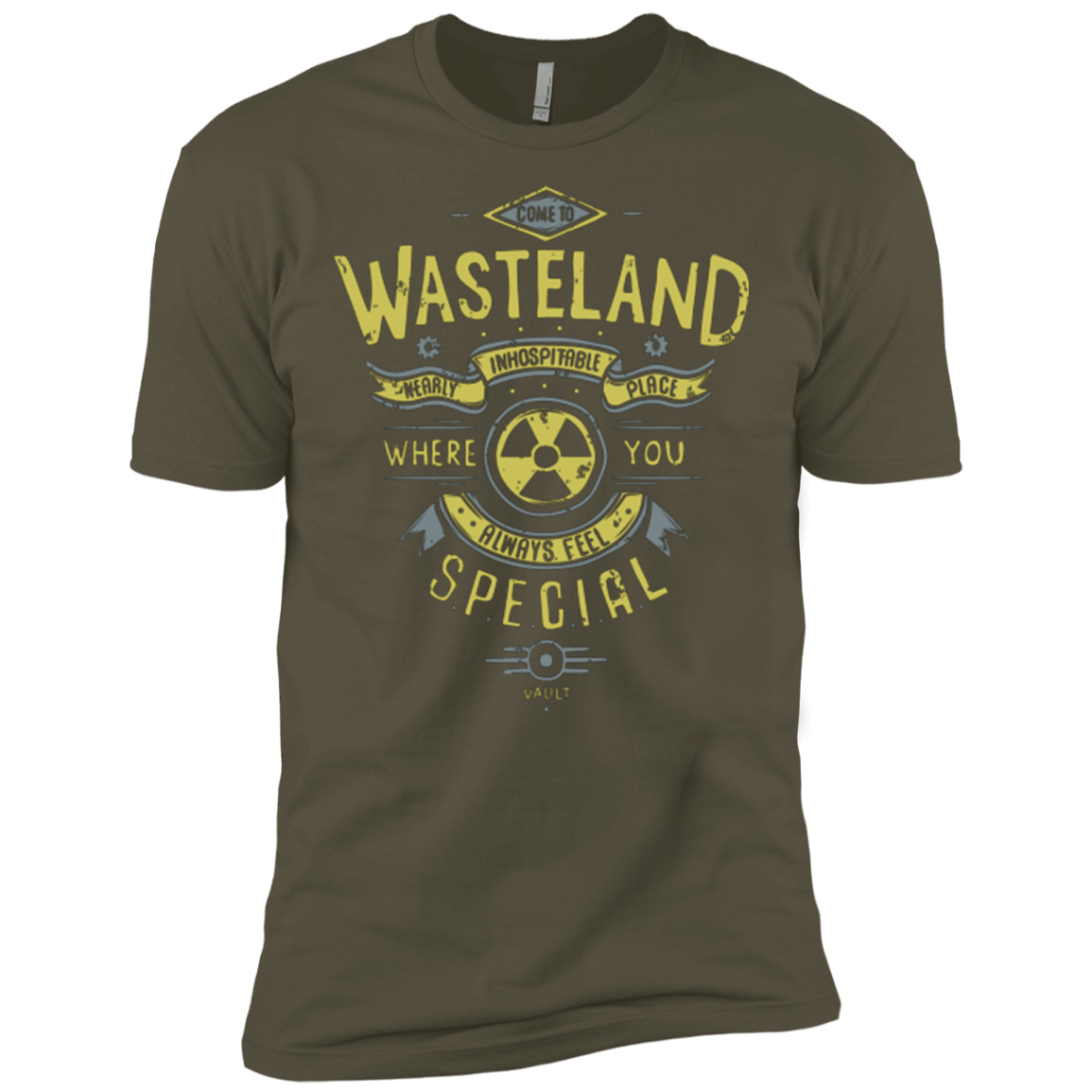 T-Shirts Military Green / X-Small Come to wasteland Men's Premium T-Shirt