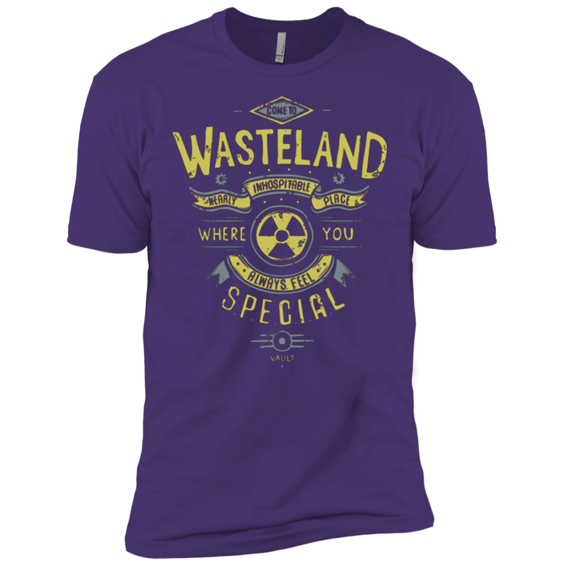 T-Shirts Purple / X-Small Come to wasteland Men's Premium T-Shirt