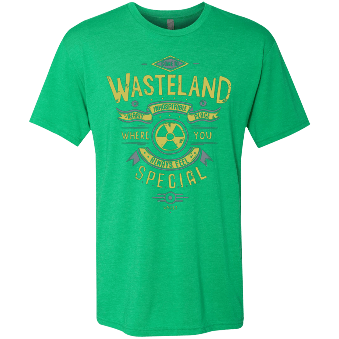 T-Shirts Envy / Small Come to wasteland Men's Triblend T-Shirt