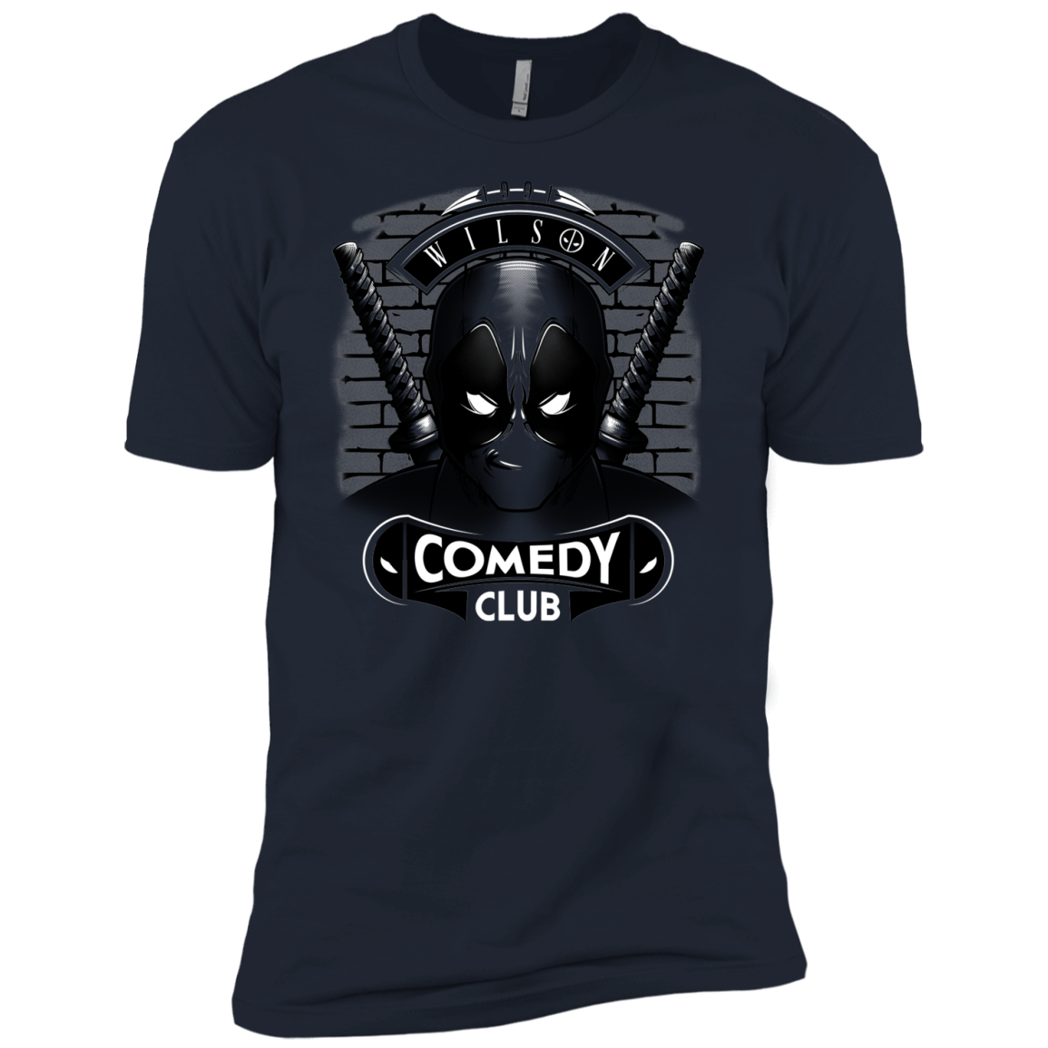 T-Shirts Midnight Navy / YXS Comedy Club Boys Premium T-Shirt