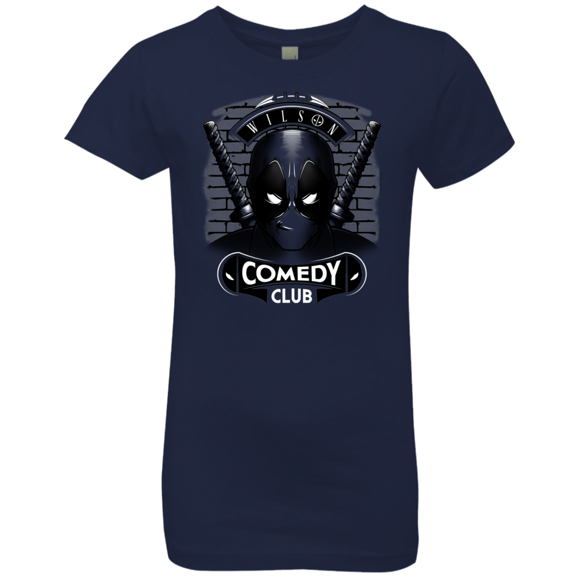 T-Shirts Midnight Navy / YXS Comedy Club Girls Premium T-Shirt