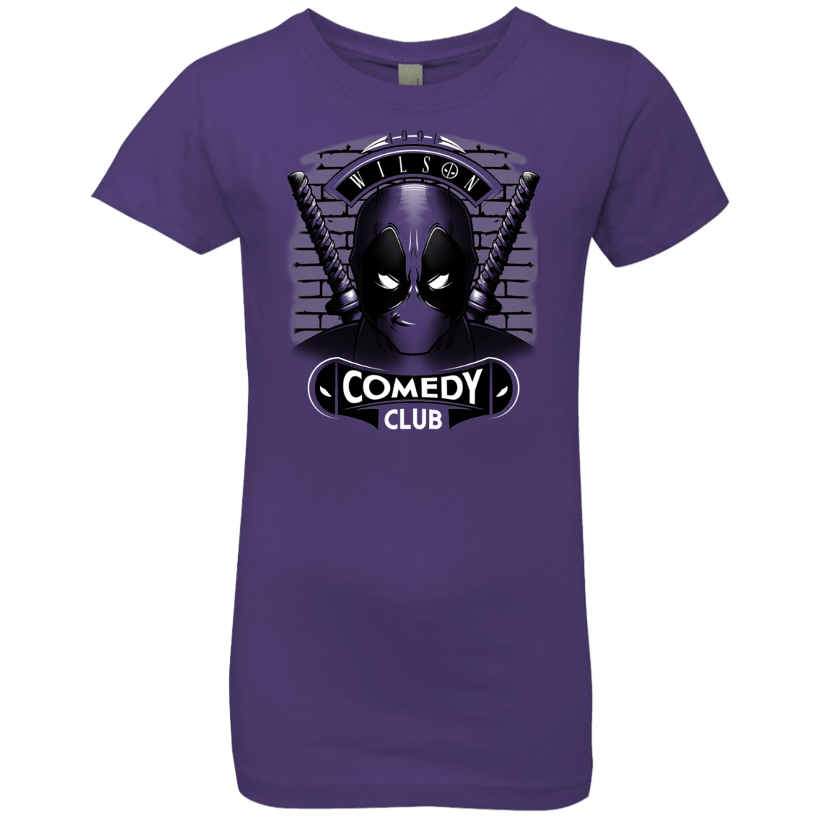 T-Shirts Purple Rush / YXS Comedy Club Girls Premium T-Shirt