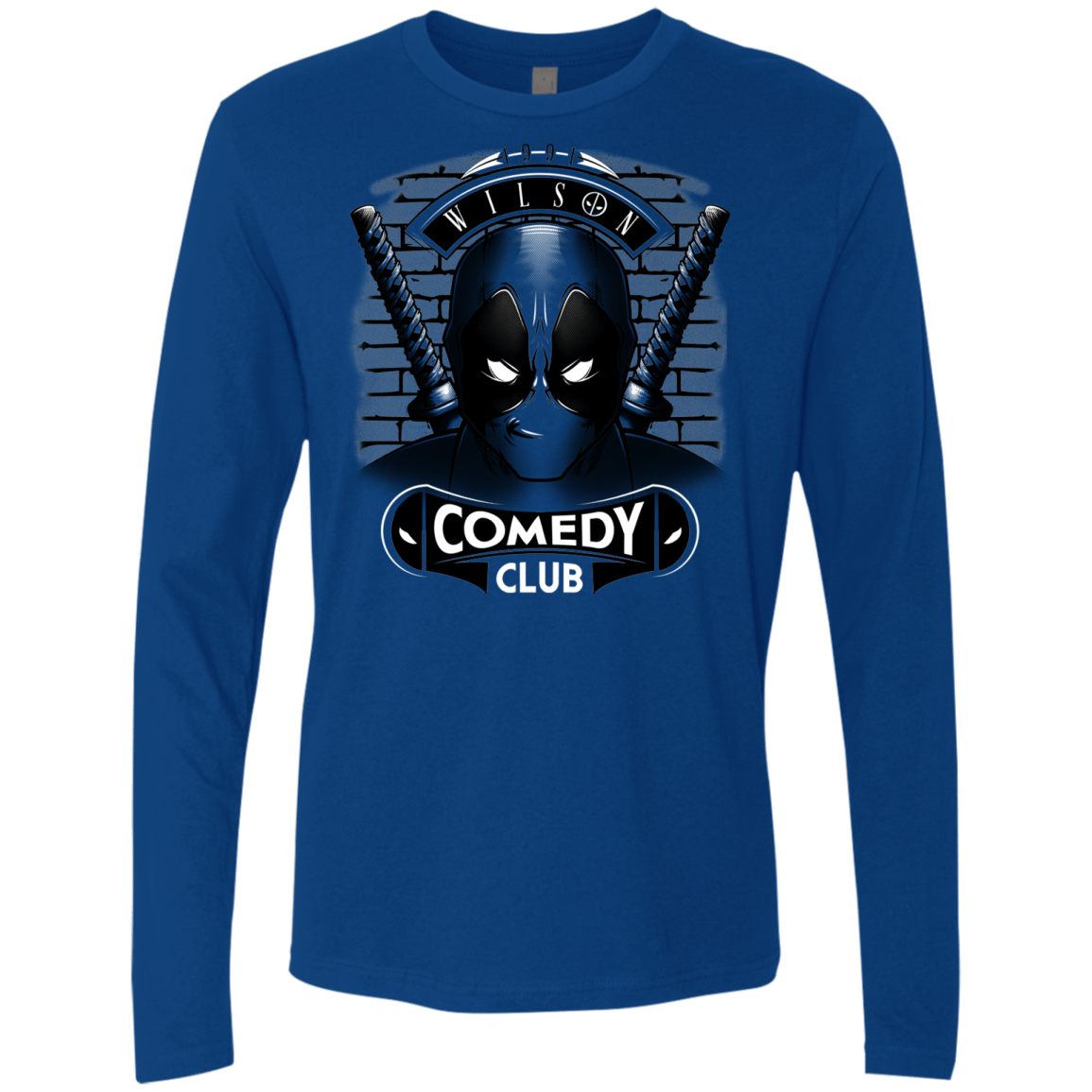 T-Shirts Royal / Small Comedy Club Men's Premium Long Sleeve