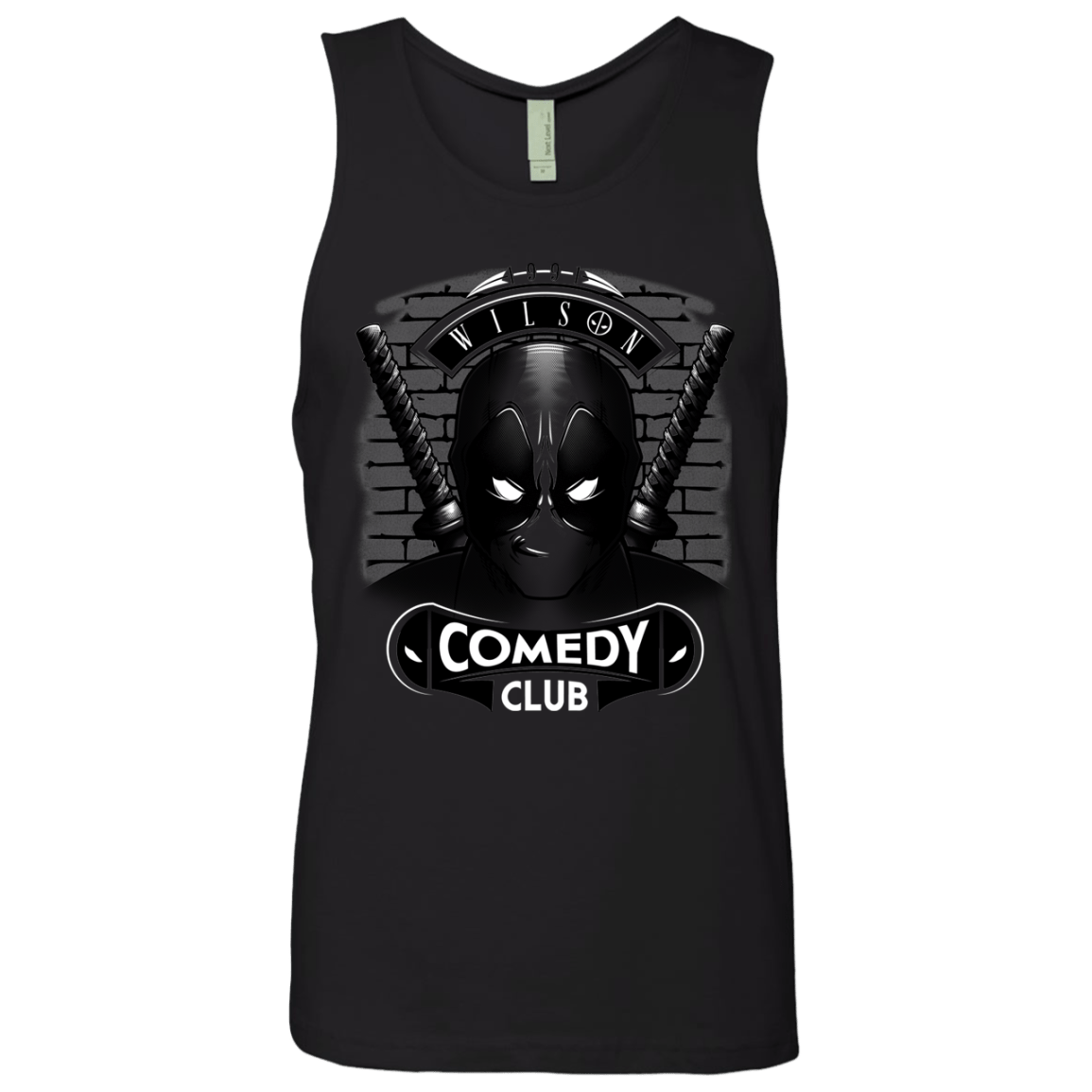T-Shirts Black / Small Comedy Club Men's Premium Tank Top