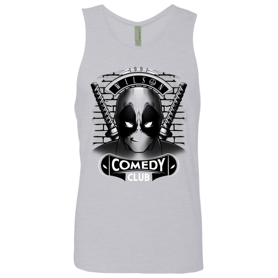 T-Shirts Heather Grey / Small Comedy Club Men's Premium Tank Top