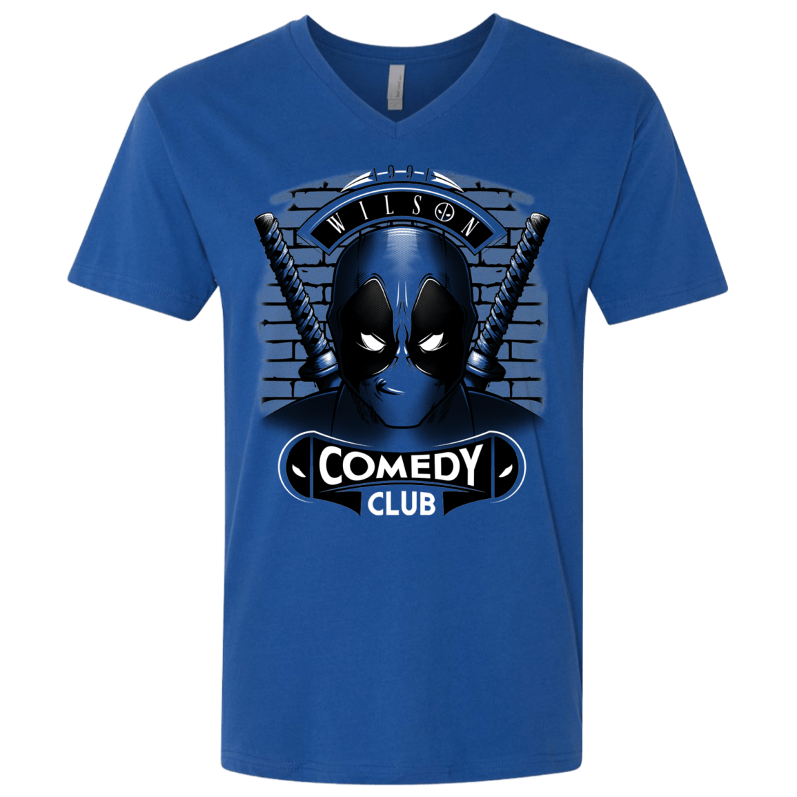 T-Shirts Royal / X-Small Comedy Club Men's Premium V-Neck