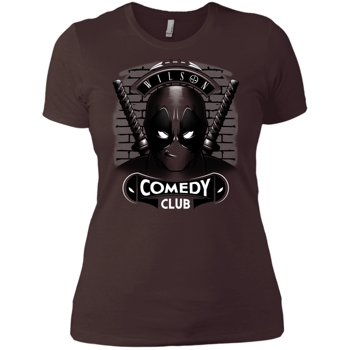 T-Shirts Dark Chocolate / X-Small Comedy Club Women's Premium T-Shirt