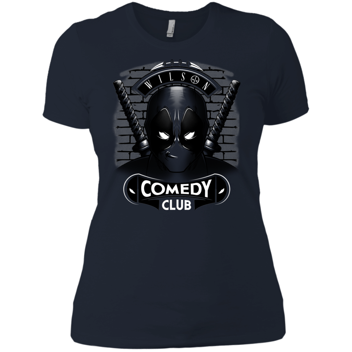 T-Shirts Midnight Navy / X-Small Comedy Club Women's Premium T-Shirt