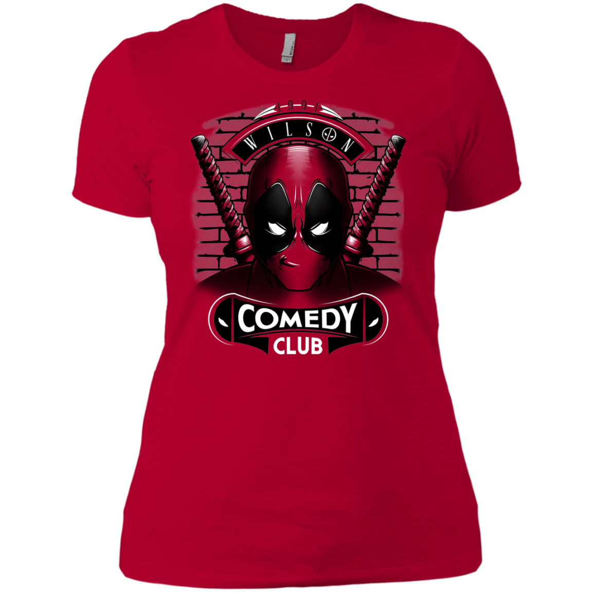 T-Shirts Red / X-Small Comedy Club Women's Premium T-Shirt