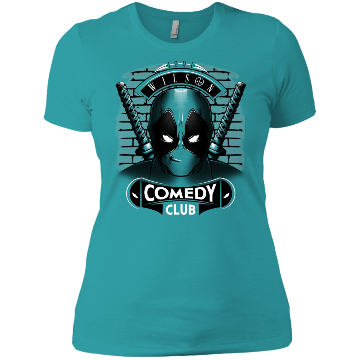 T-Shirts Tahiti Blue / X-Small Comedy Club Women's Premium T-Shirt