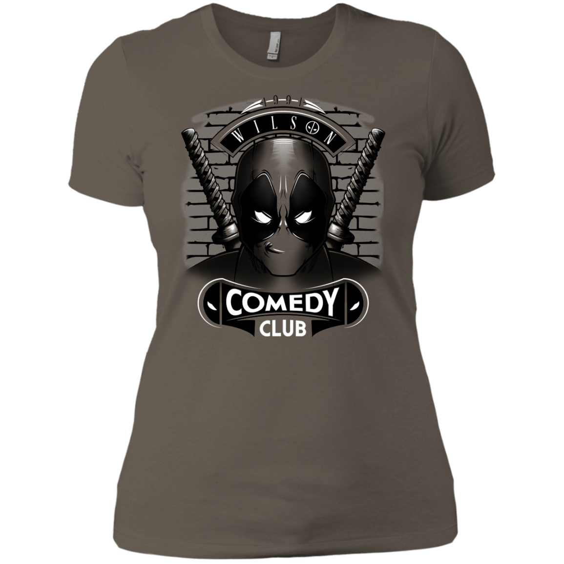 T-Shirts Warm Grey / X-Small Comedy Club Women's Premium T-Shirt
