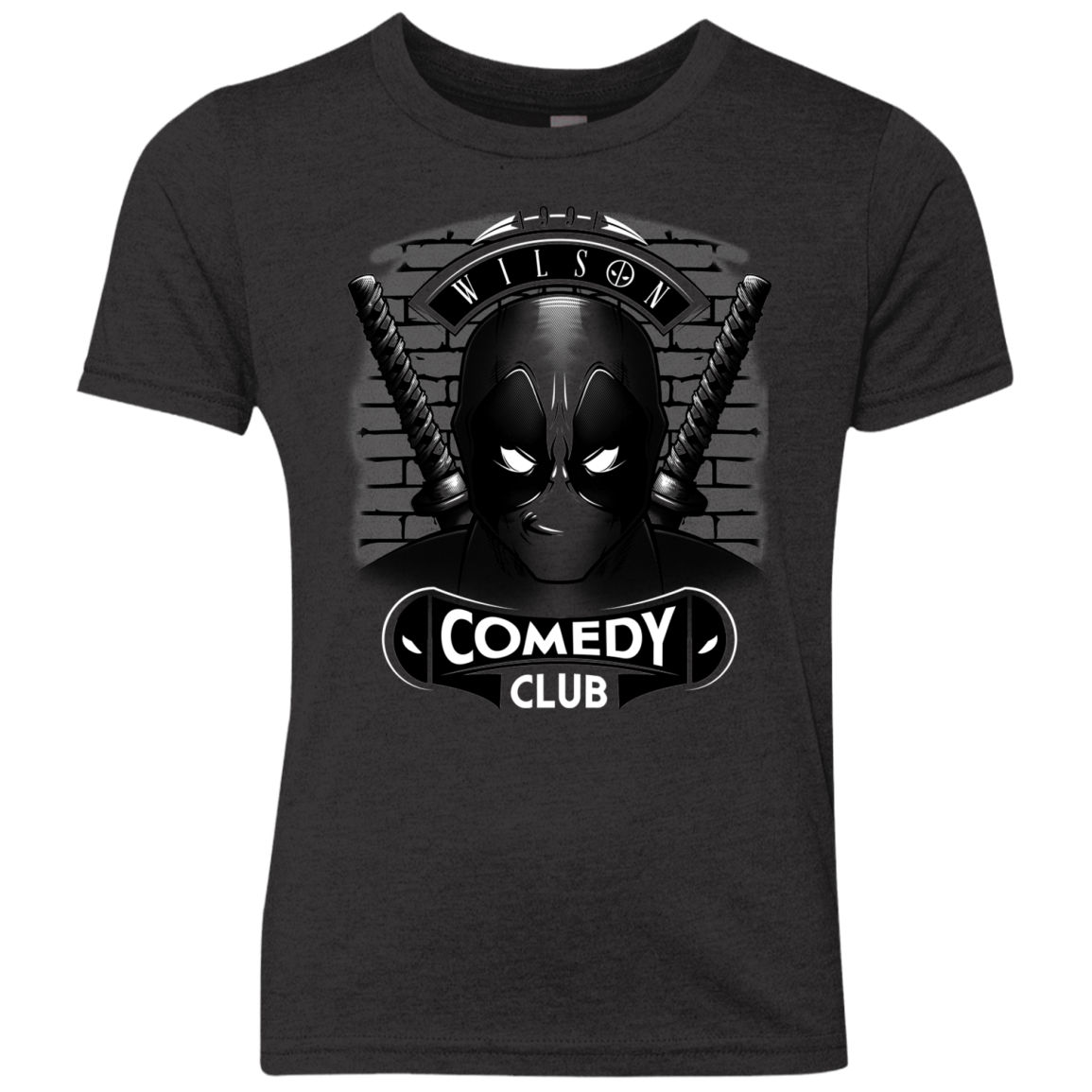 T-Shirts Vintage Black / YXS Comedy Club Youth Triblend T-Shirt