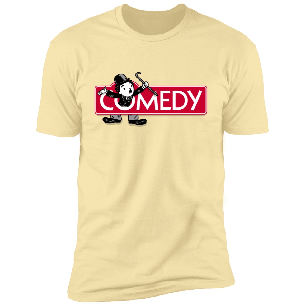 T-Shirts Banana Cream / S Comedy Men's Premium T-Shirt