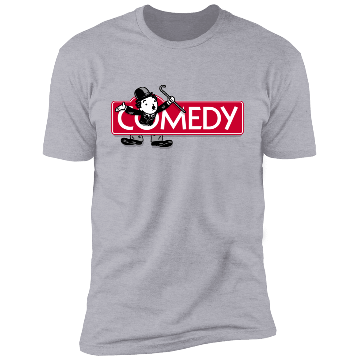 T-Shirts Heather Grey / S Comedy Men's Premium T-Shirt