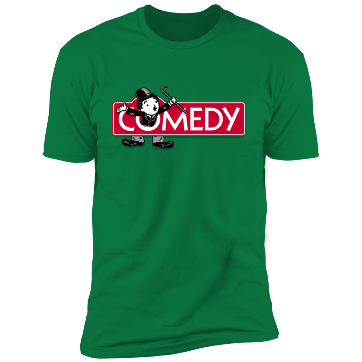 T-Shirts Kelly Green / S Comedy Men's Premium T-Shirt