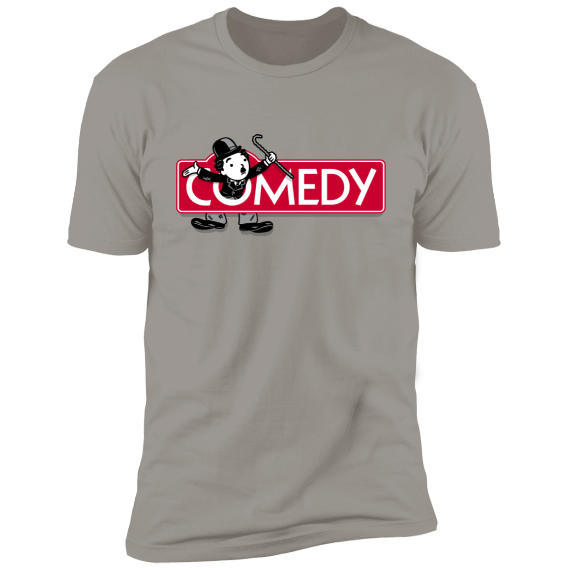 T-Shirts Light Grey / S Comedy Men's Premium T-Shirt