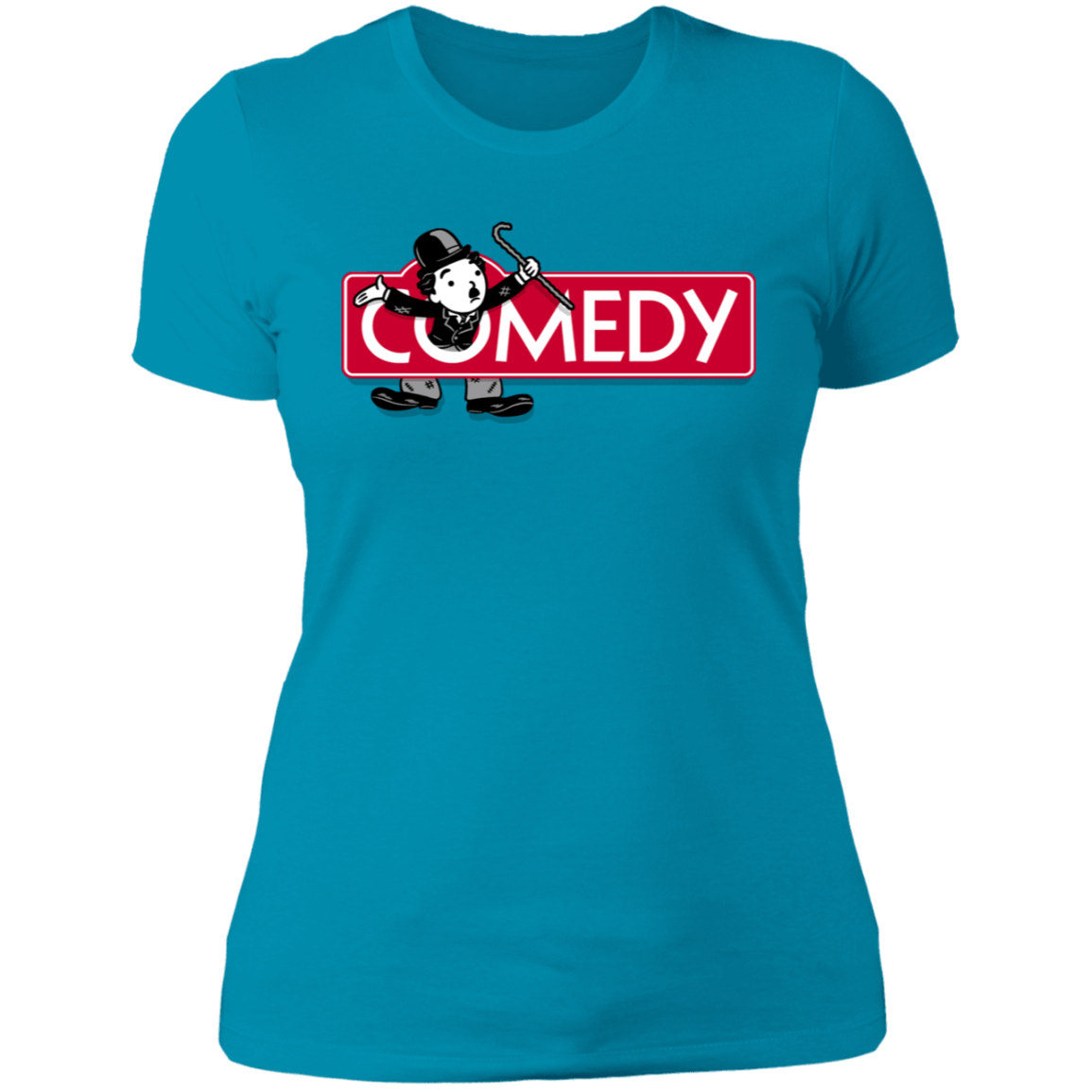 T-Shirts Turquoise / S Comedy Women's Premium T-Shirt