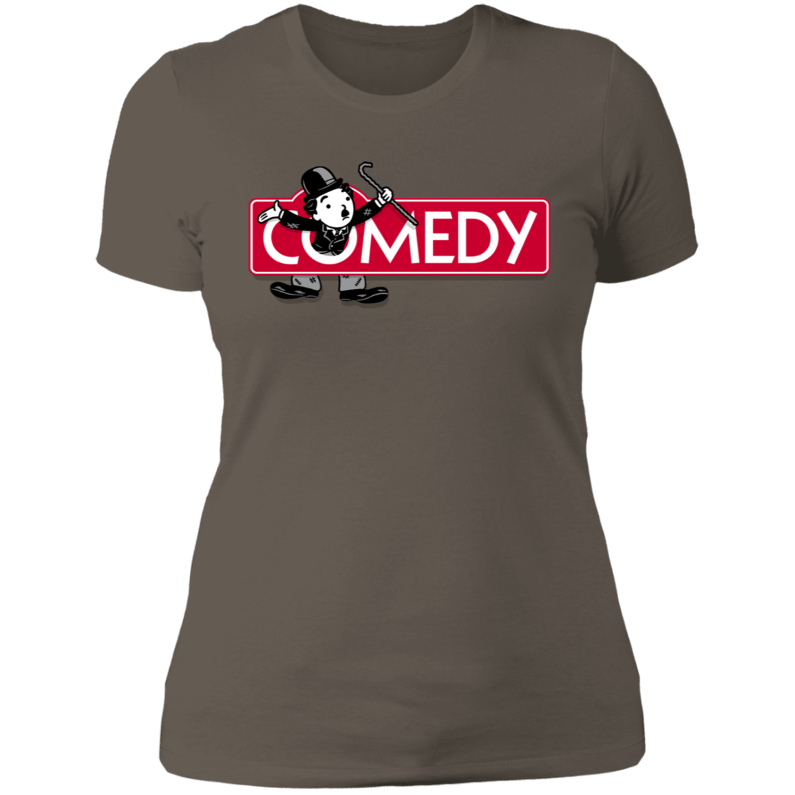 T-Shirts Warm Grey / S Comedy Women's Premium T-Shirt