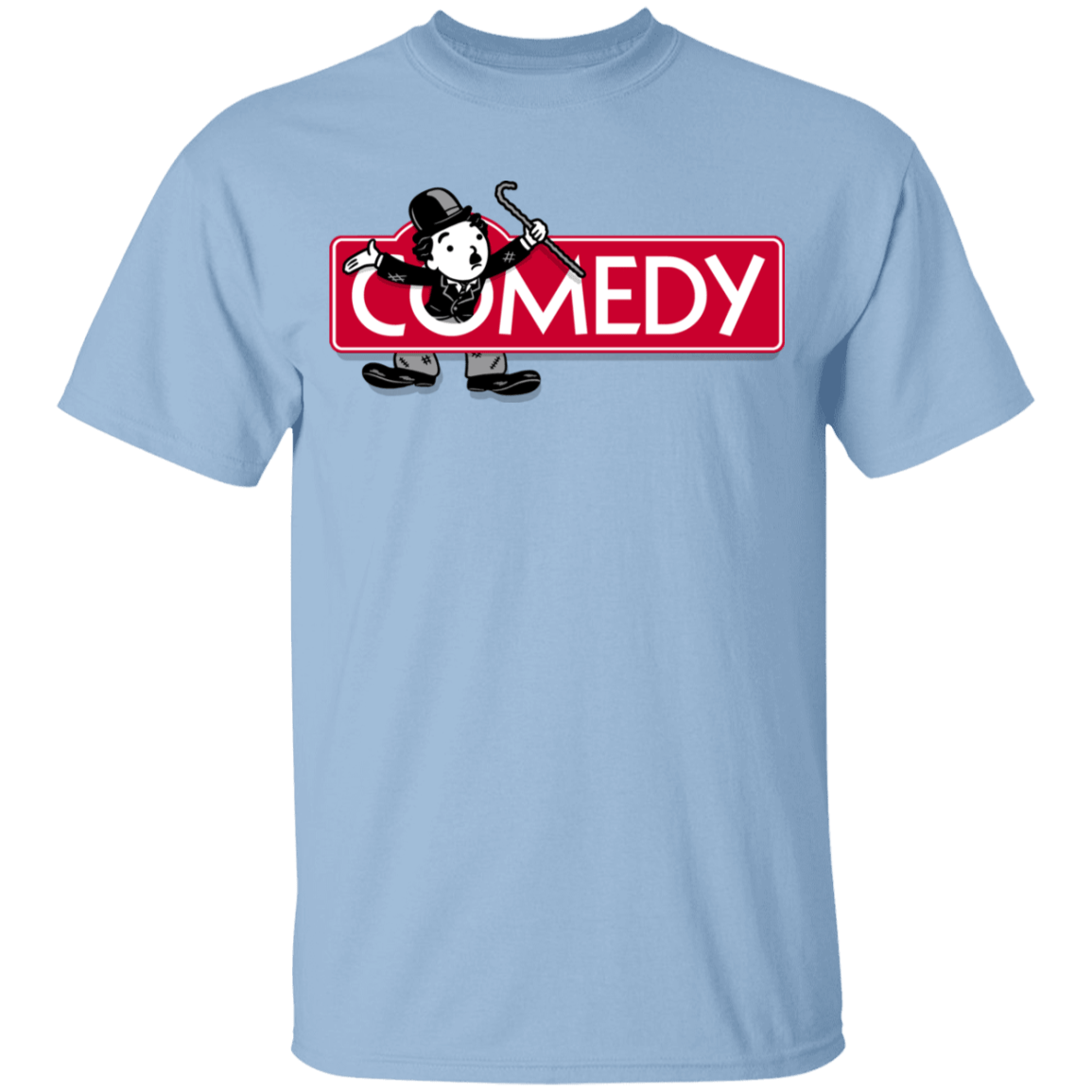 T-Shirts Light Blue / YXS Comedy Youth T-Shirt