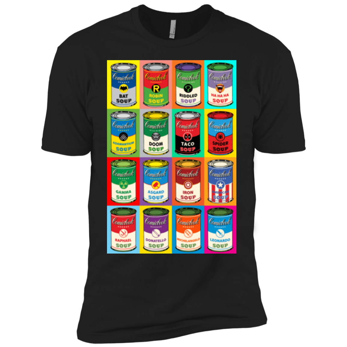 T-Shirts Black / YXS Comic Soup Boys Premium T-Shirt