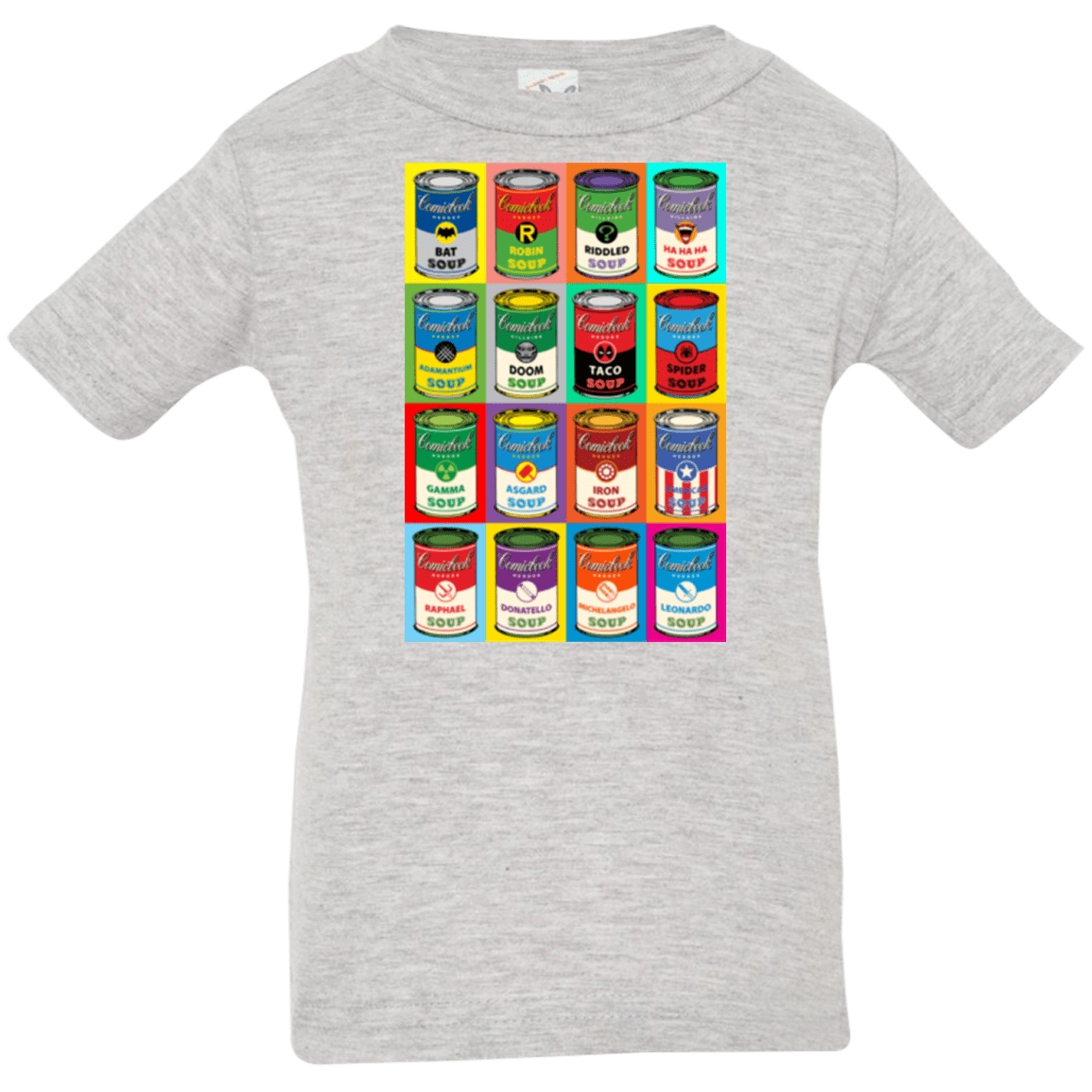 T-Shirts Heather / 6 Months Comic Soup Infant PremiumT-Shirt