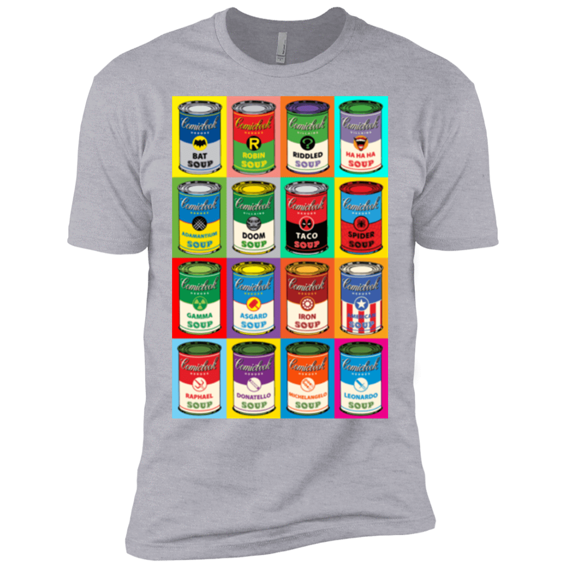 T-Shirts Heather Grey / X-Small Comic Soup Men's Premium T-Shirt