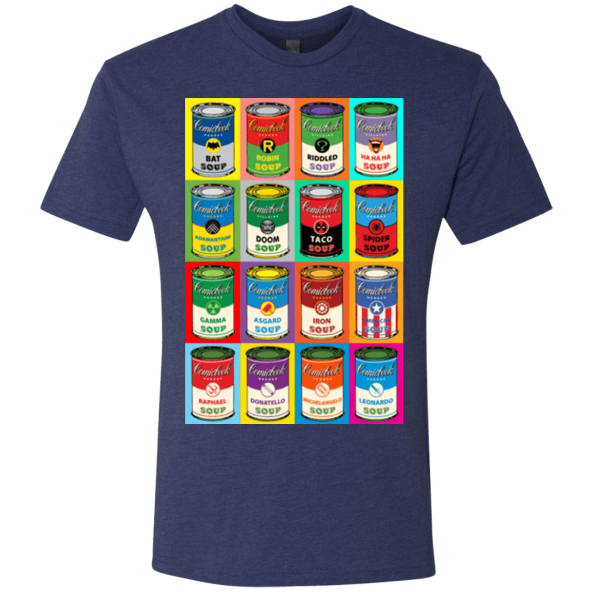 T-Shirts Vintage Navy / Small Comic Soup Men's Triblend T-Shirt