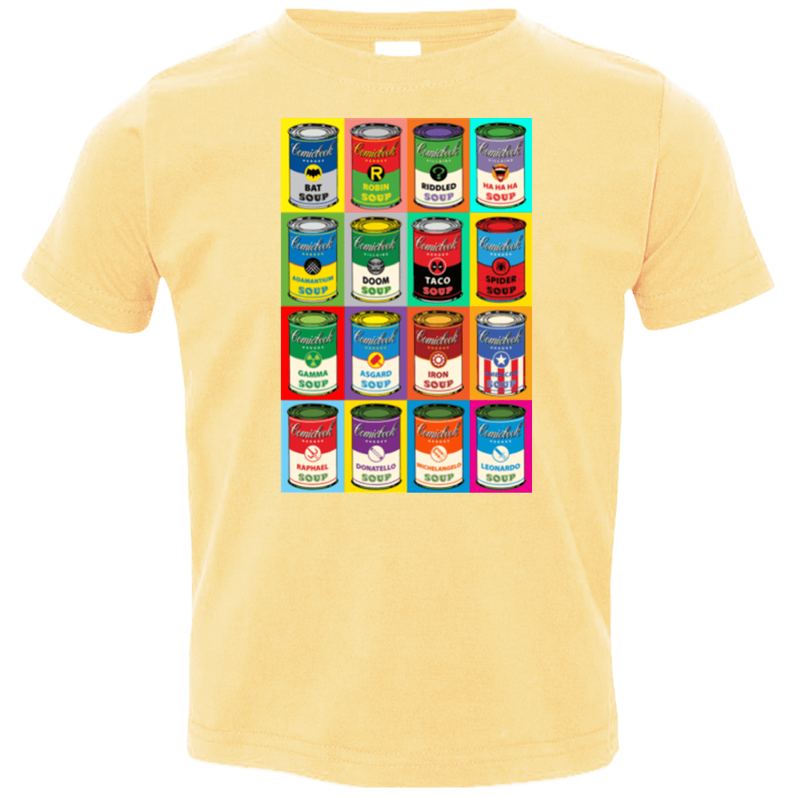 T-Shirts Butter / 2T Comic Soup Toddler Premium T-Shirt