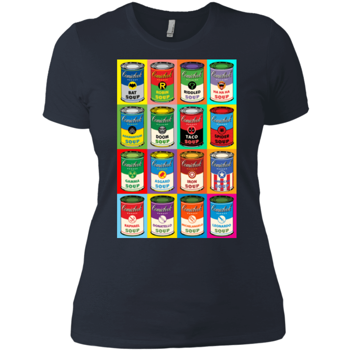 T-Shirts Indigo / X-Small Comic Soup Women's Premium T-Shirt