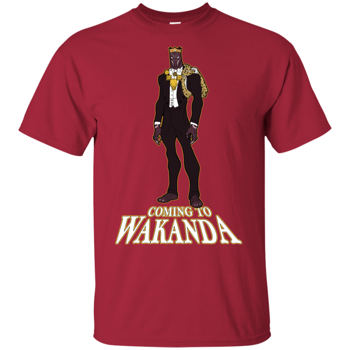 T-Shirts Cardinal / S Coming to Wakanda T-Shirt