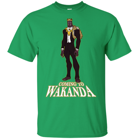 T-Shirts Irish Green / S Coming to Wakanda T-Shirt