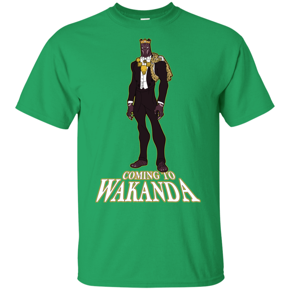 T-Shirts Irish Green / S Coming to Wakanda T-Shirt