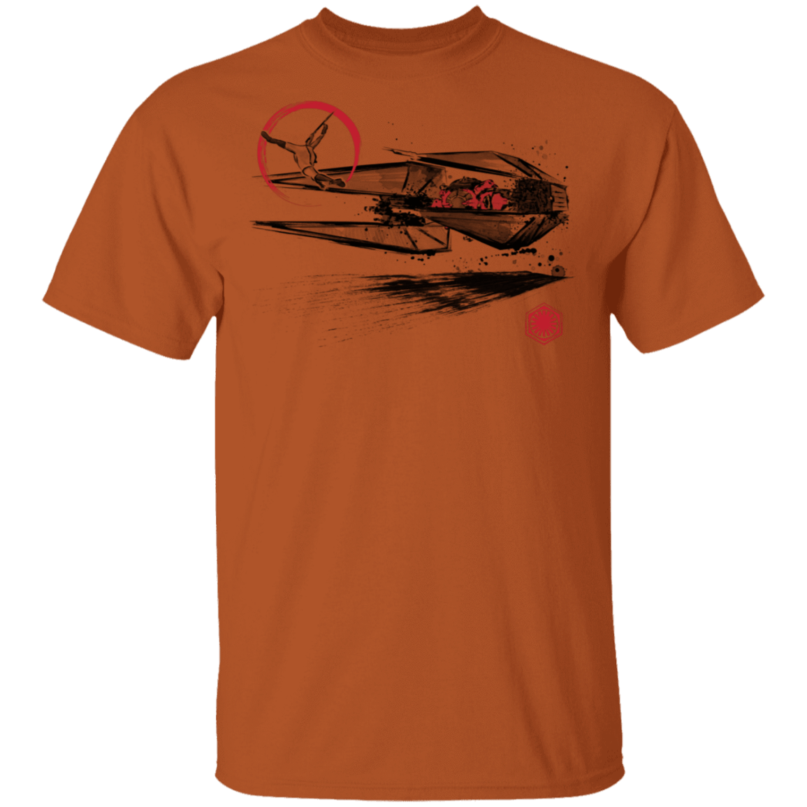T-Shirts Texas Orange / S Confrontation on Pasaana Desert T-Shirt