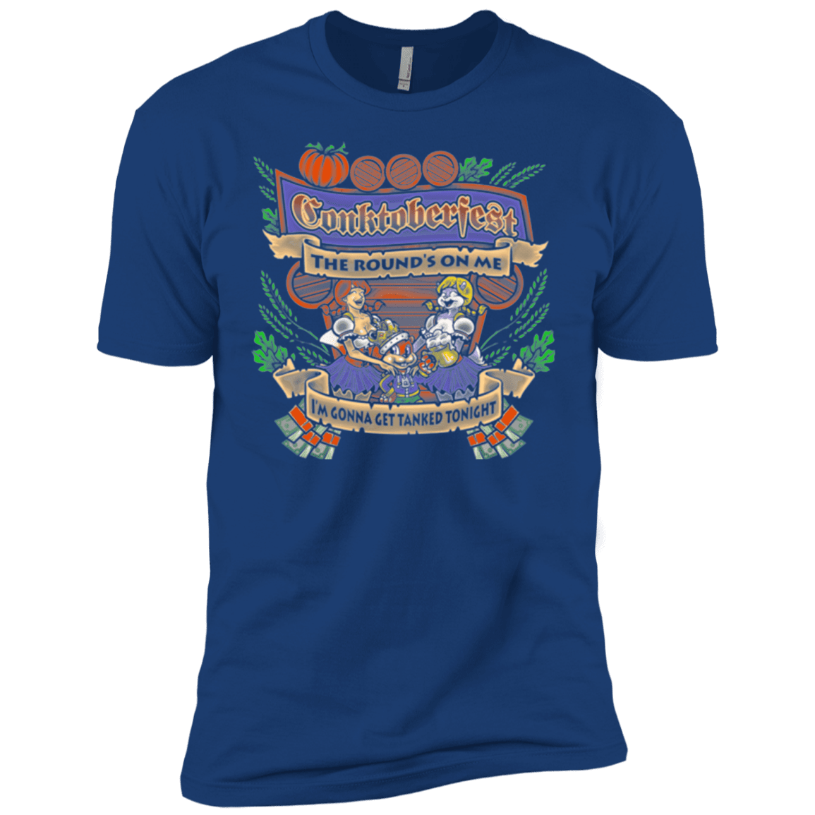T-Shirts Royal / YXS Conktoberfest Boys Premium T-Shirt