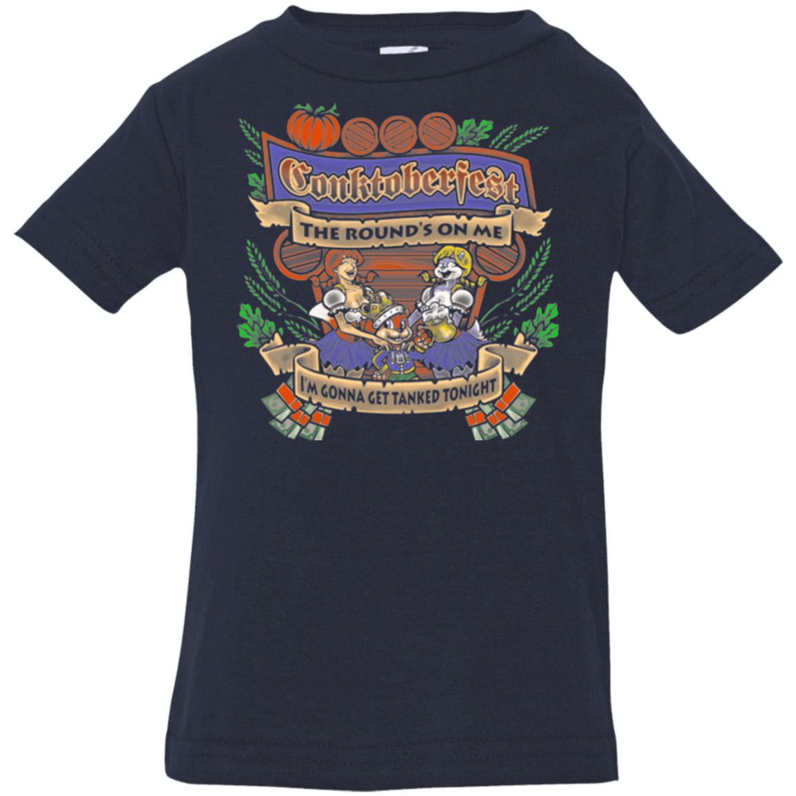 T-Shirts Navy / 6 Months Conktoberfest Infant Premium T-Shirt
