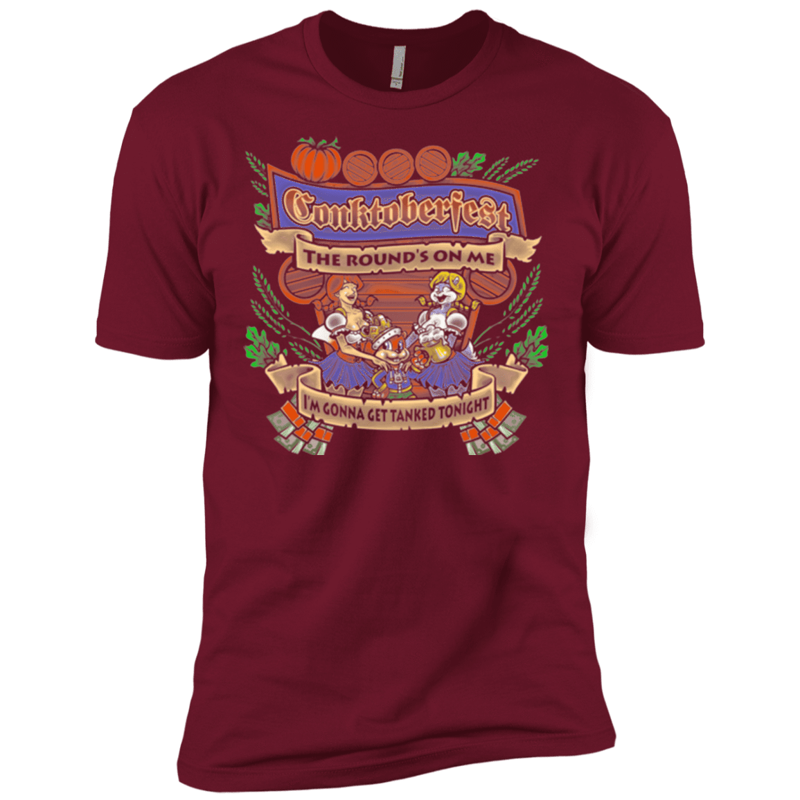 T-Shirts Cardinal / X-Small Conktoberfest Men's Premium T-Shirt