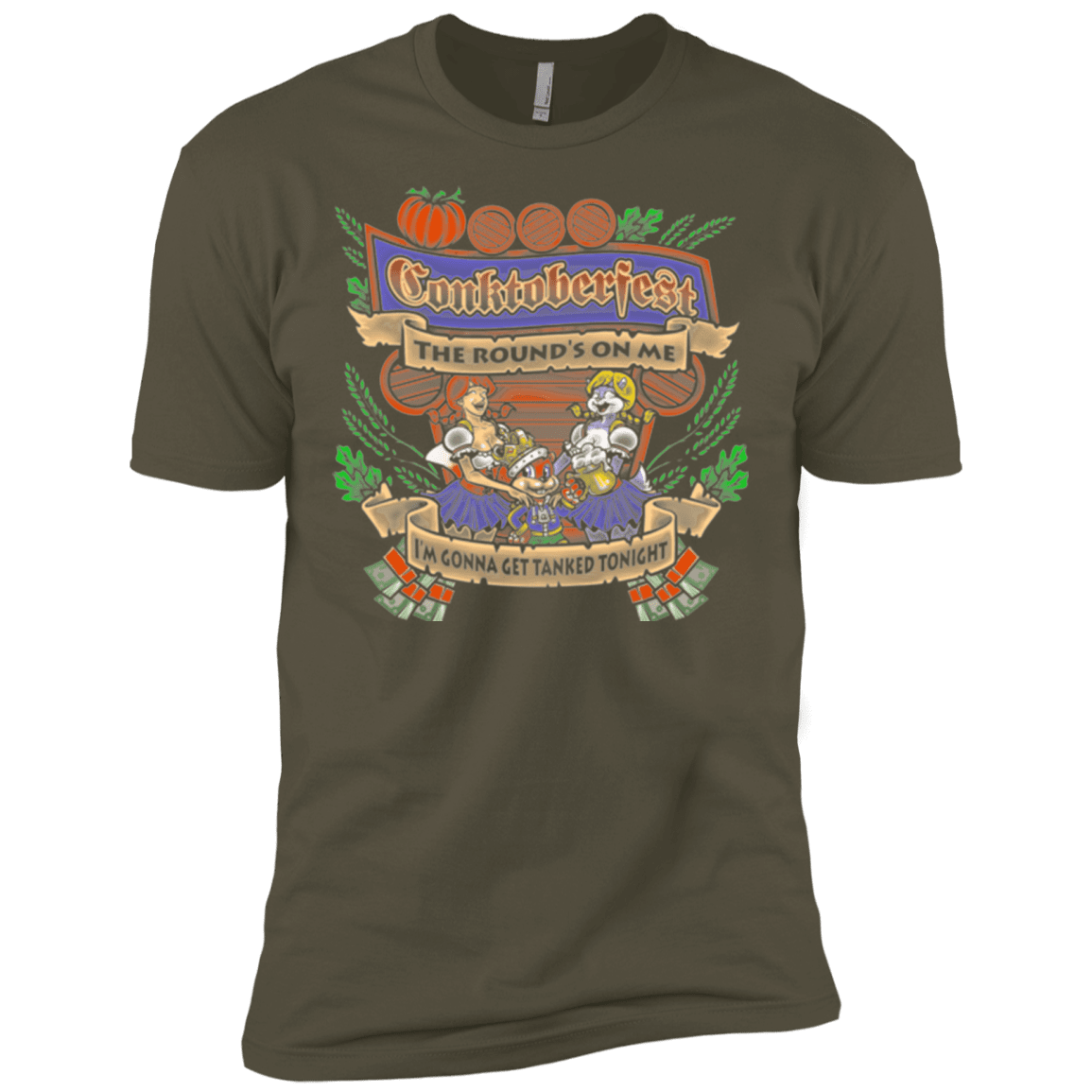 T-Shirts Military Green / X-Small Conktoberfest Men's Premium T-Shirt
