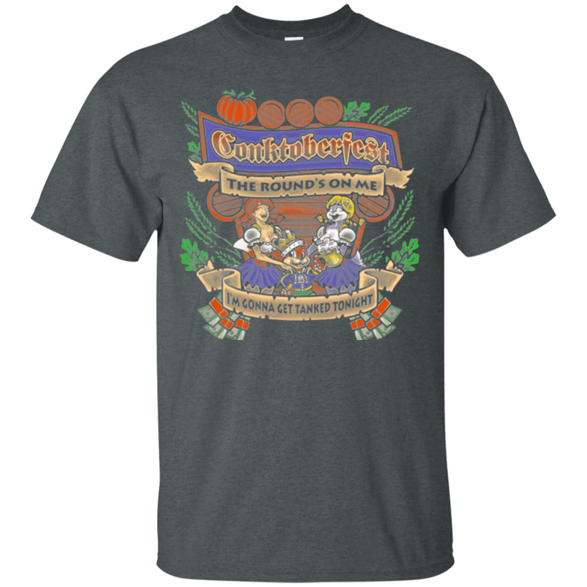 T-Shirts Dark Heather / Small Conktoberfest T-Shirt