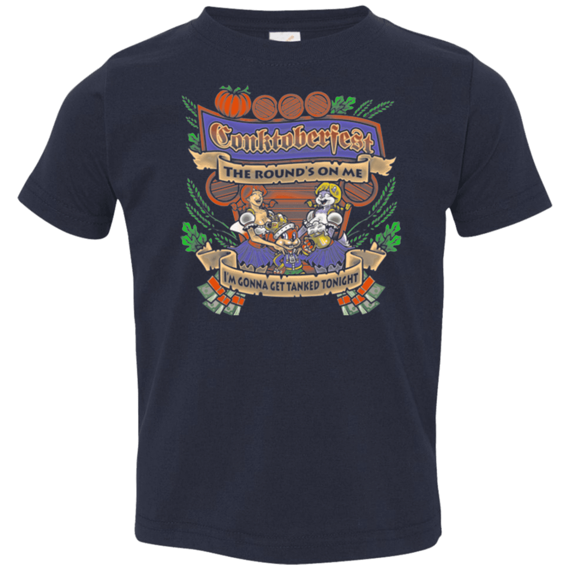 T-Shirts Navy / 2T Conktoberfest Toddler Premium T-Shirt