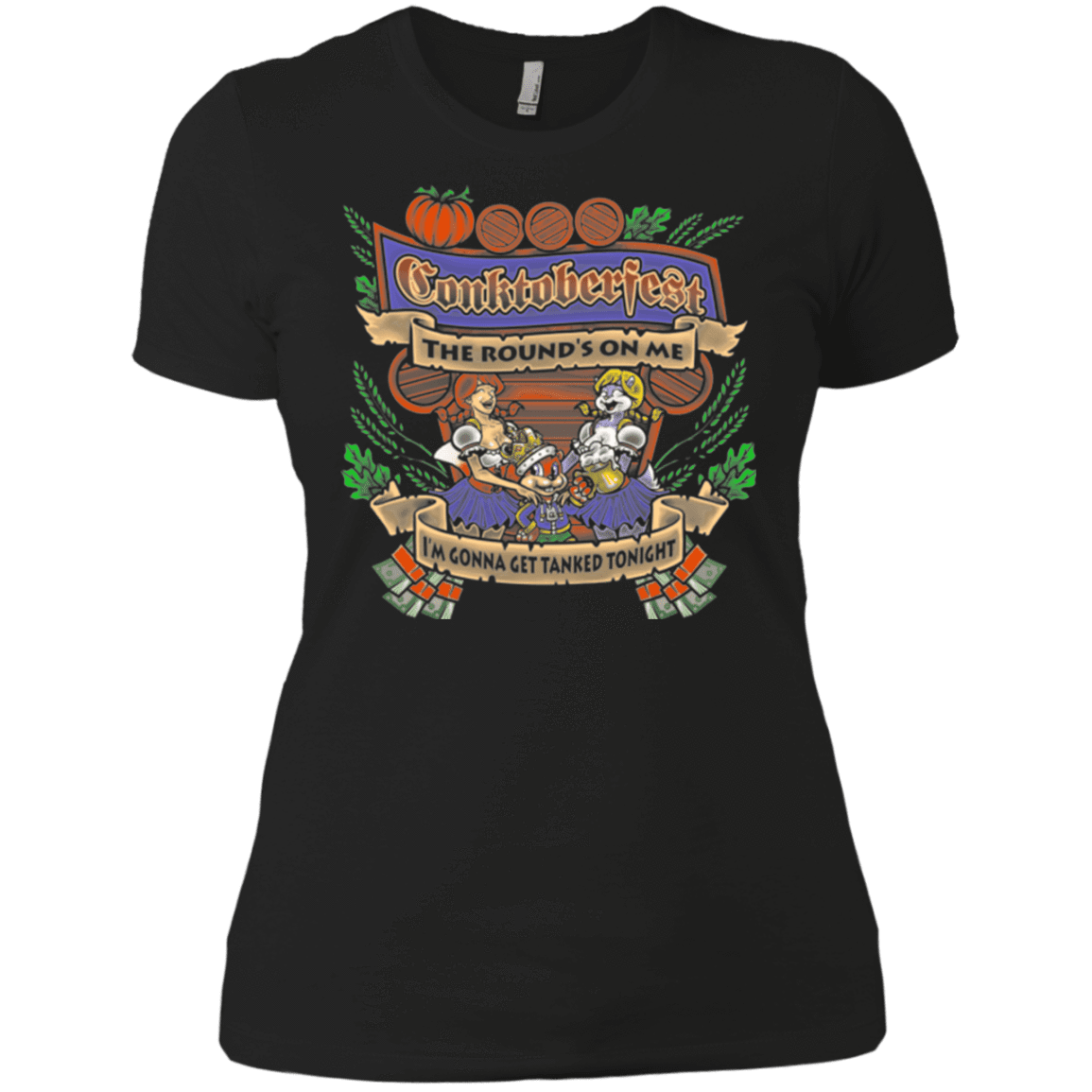 T-Shirts Black / X-Small Conktoberfest Women's Premium T-Shirt