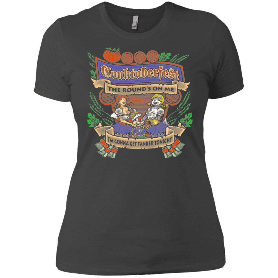 T-Shirts Heavy Metal / X-Small Conktoberfest Women's Premium T-Shirt