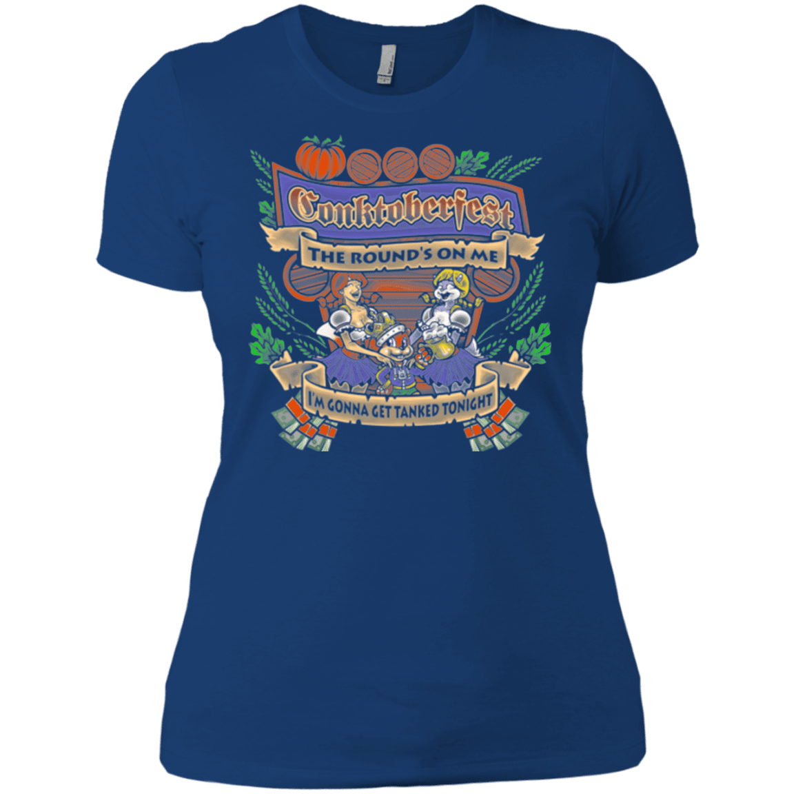 T-Shirts Royal / X-Small Conktoberfest Women's Premium T-Shirt