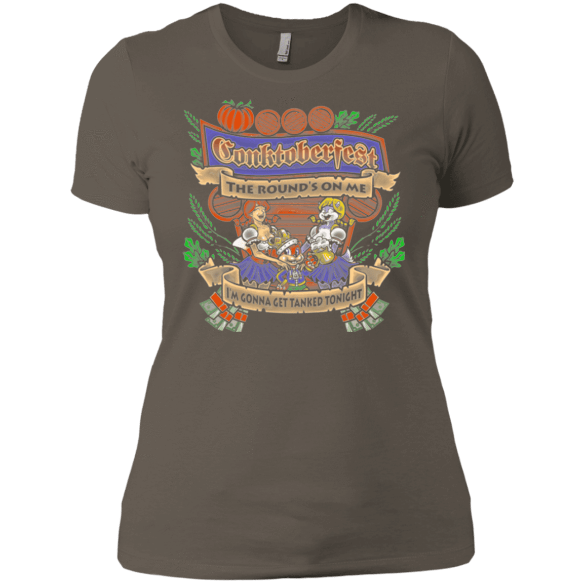 T-Shirts Warm Grey / X-Small Conktoberfest Women's Premium T-Shirt