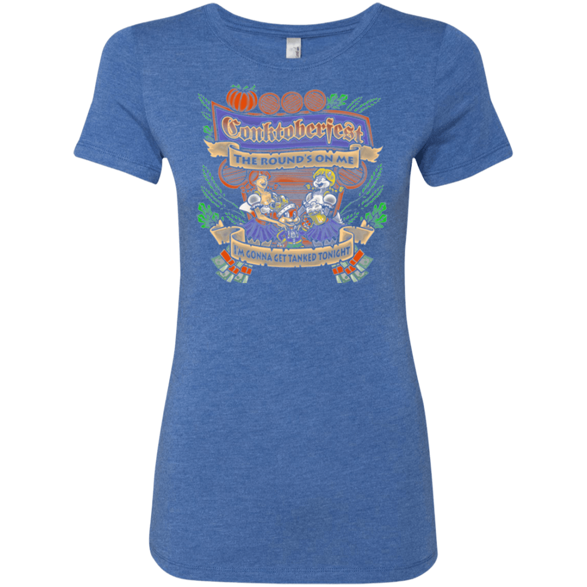 T-Shirts Vintage Royal / Small Conktoberfest Women's Triblend T-Shirt